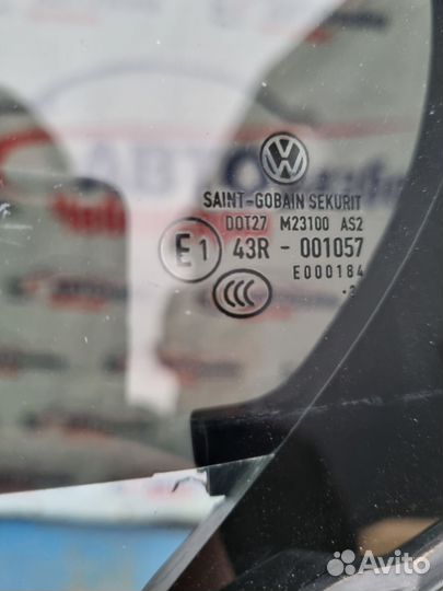 Стекло заднее левое (форточка) Volkswagen Golf 7