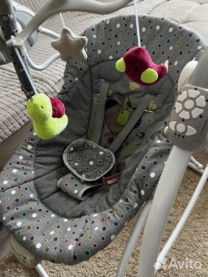 Детские электрические качели