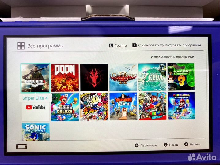 Портативная игровая приставка nintendo switch lite