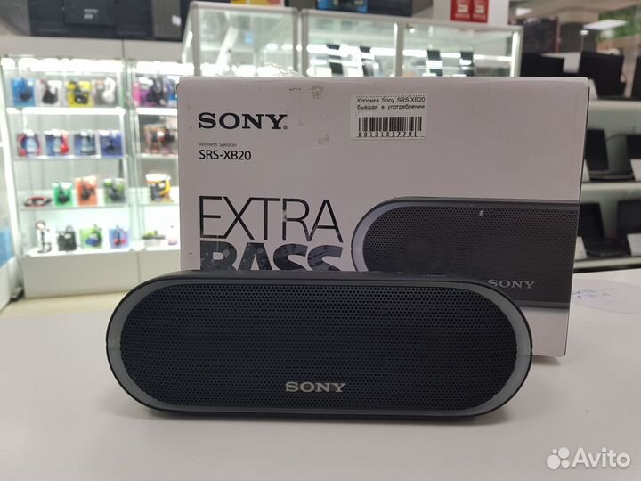 Портативная акустика Sony SRS-XB20 25 Вт