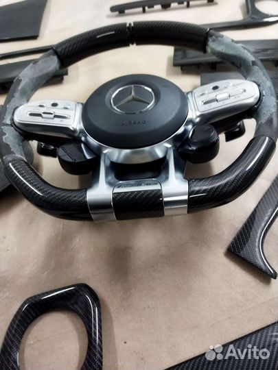 Перетяжка ламели автомобиля натуральным карбоном