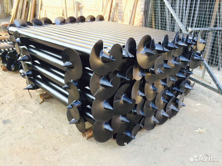 Винтовые сваи -свайно винтовой фундамент