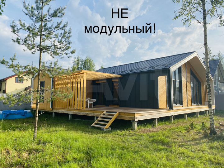 Коттедж 166,9 м² на участке 12 сот.