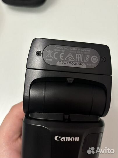 Вспышка canon speedlite el100