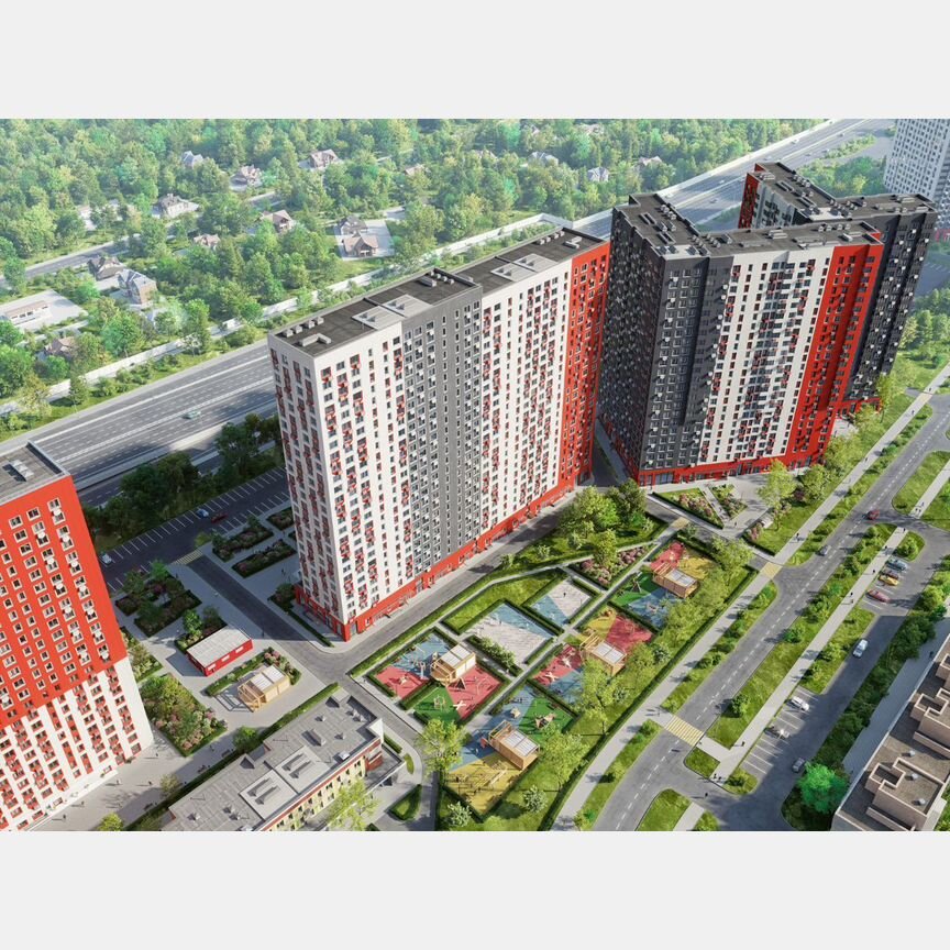 1-к. квартира, 40,6 м², 16/19 эт.