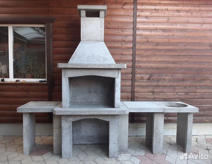 Барбекю печь мангал комплекс под отделку