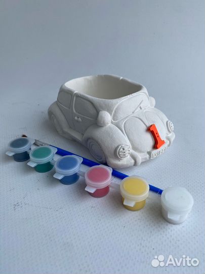Набор для раскрашивания. Машинки из гипса