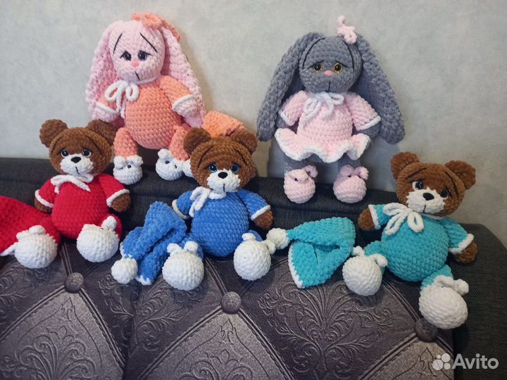 Мягкие игрушки ручной работы
