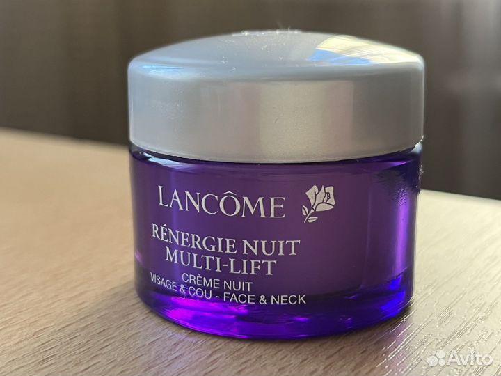 Ночной крем для лица и шеи срок 10/24