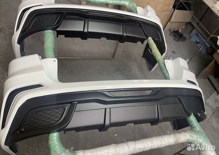 Тюнинг бампер на Гранту Лифтбек 2191