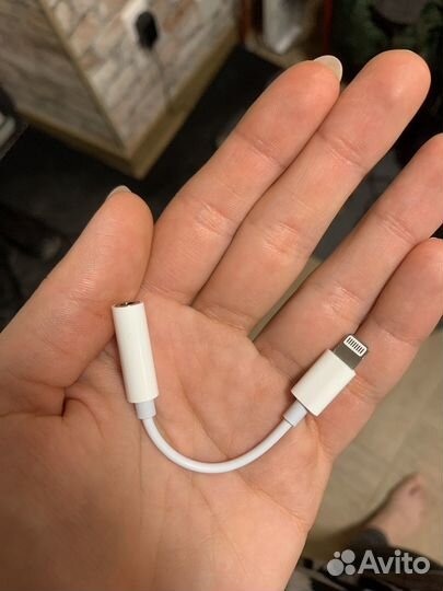Переходник для наушников iPhone lightning aux
