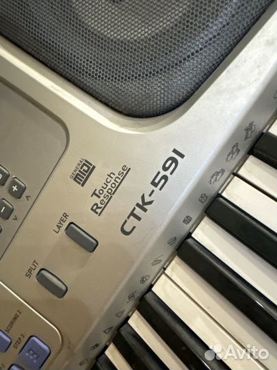 Синтезатор casio ctk-591