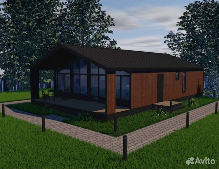 Лучший Барнхаус строим в ипотеку