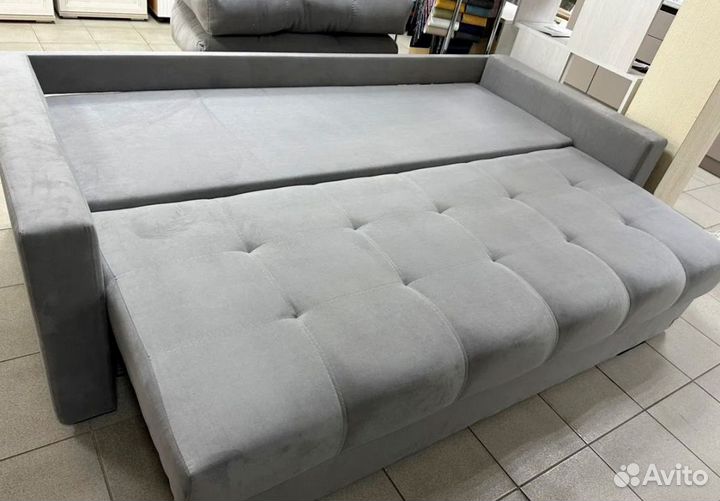Диван прямой со спальным местом в наличии