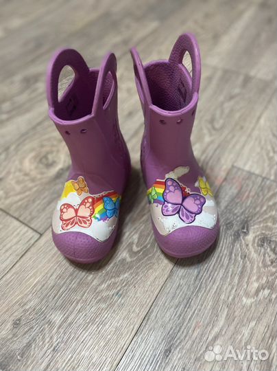 Сапоги резиновые crocs