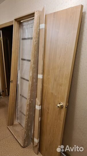 Межкомнатные двери бу. Коробка, добор, наличники