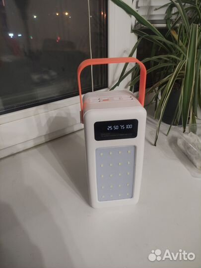 Большой power bank Зарядная станция (белый)