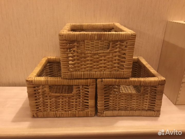 Корзина плетеная IKEA