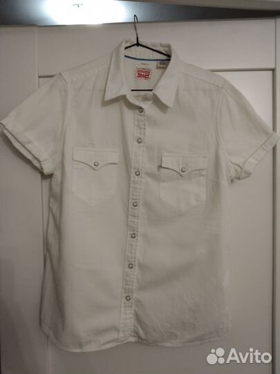 Рубашка levis хлопок L