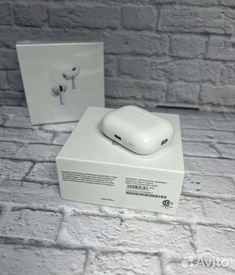 Airpods pro 2-го поколения 2022 люкс с шумкой+чехо