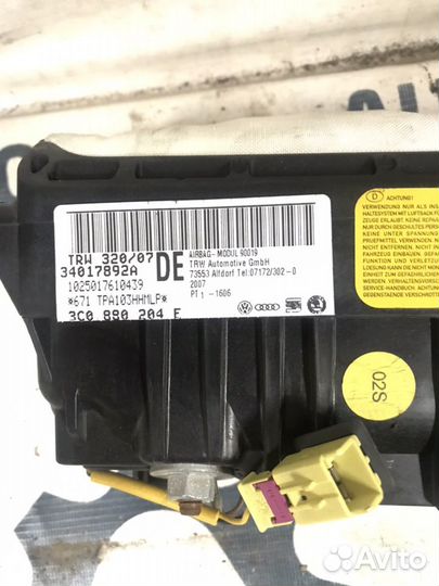 Подушка безопасности Фольксваген Пассат Б6 340178