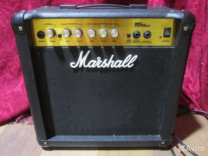 Комбик гитарный marshall MG15CD