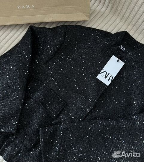 Бомбер Zara блестящий