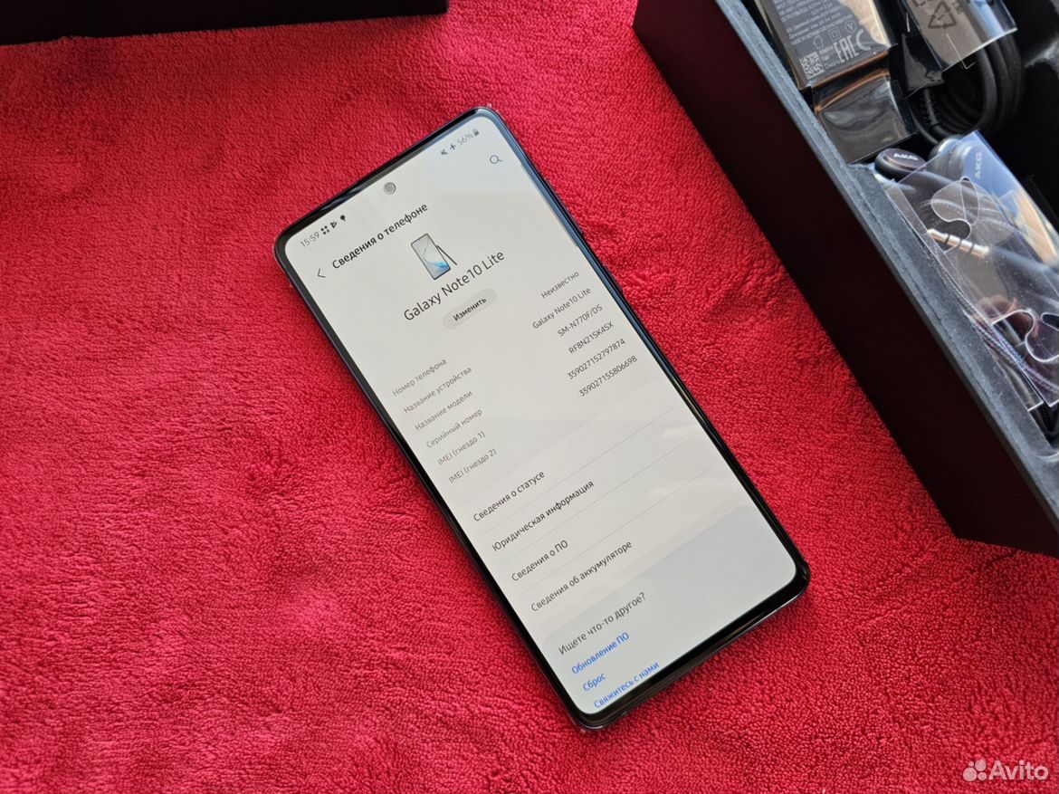 Samsung Galaxy Note 10 Lite, 6/128 ГБ купить в Тамбове | Электроника | Авито