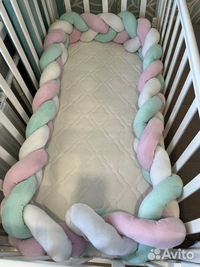 Бортик косичка в кроватку 360 см