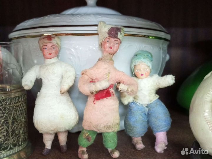 Антикварные елочные игрушки СССР