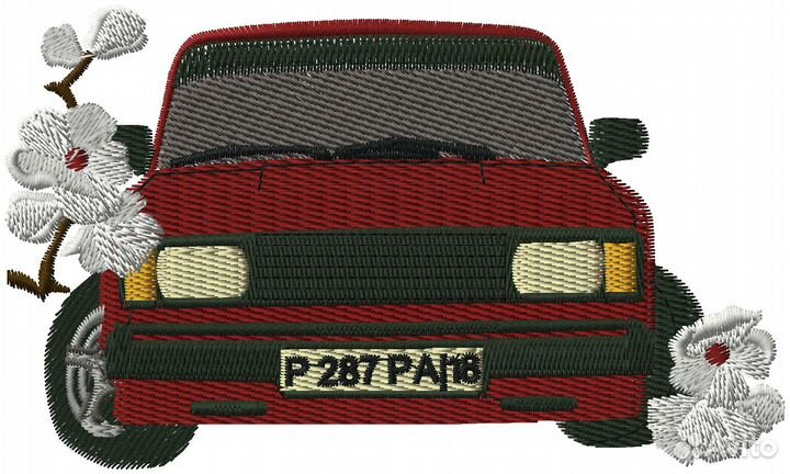 Разработка машинной вышивки, программ для машины