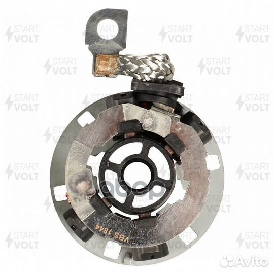 Узел щеточный стартера для а/м VAG Polo Sedan