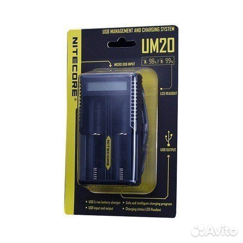 5544 Зарядное устройство Nitecore Sysmax UM20