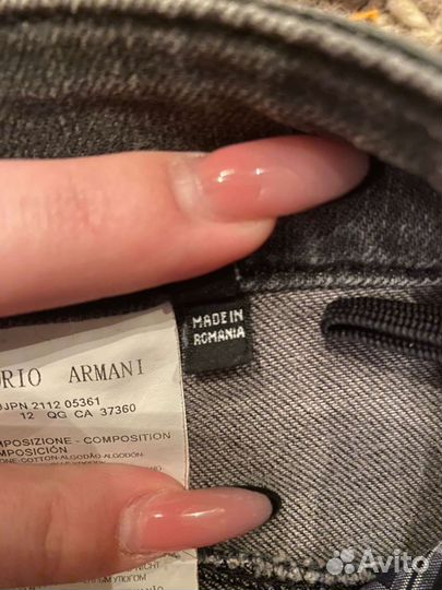 Джинсы женские armani оригинал