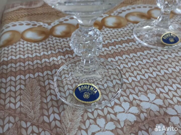 Хрустальные бокалы СССР