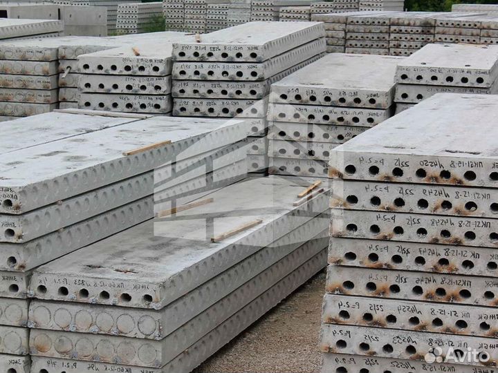 Плиты перекрытия пустотные пб 72-6-4,5 жби заказ