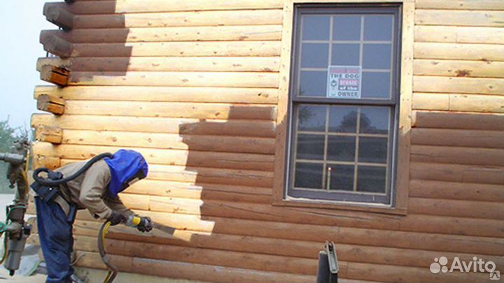 Пескоструйная обработка/очистка с выездом-Покраска