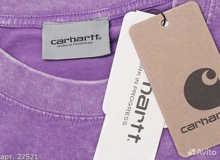 Футболка Carhartt Фиолетовая