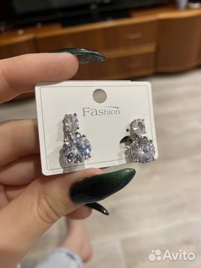 Серьги клипсы