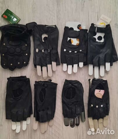 Перчатки- митенки, мужские и женские