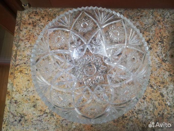Ваза хрустальная СССР