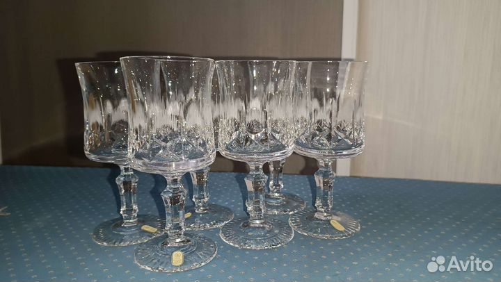 Хрустальные бокалы/фужеры гдр новые