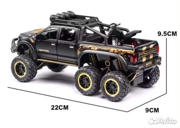 Модель автомобиля Ford Raptor F-150 CZ24