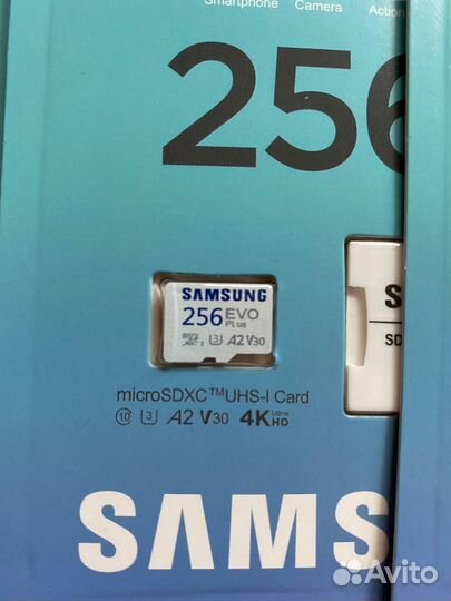 Карта памяти Samsung EVO Plus 256 Gb с доставкой