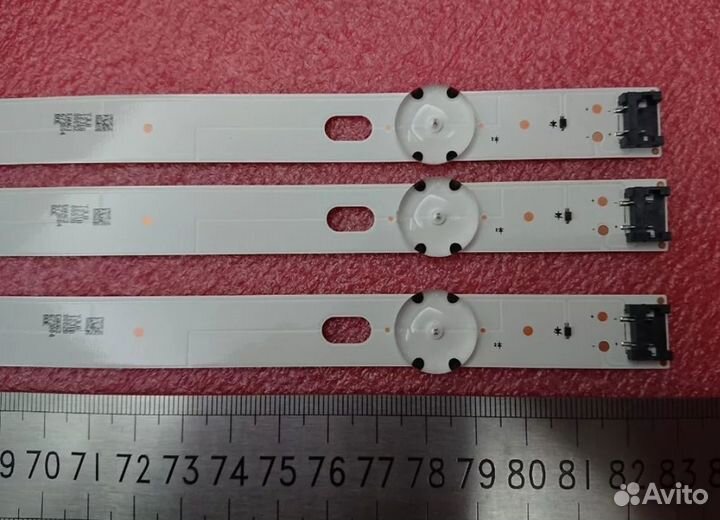 Подсветка для ремонта TV LG 43 дюйма, синий экран