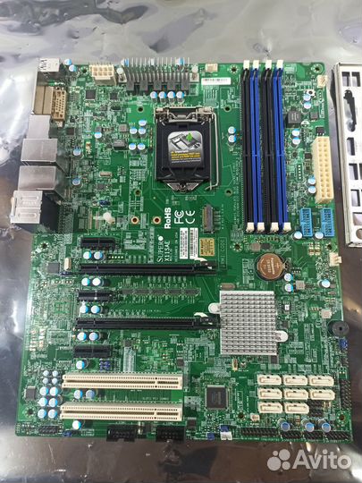 Серверная материнская плата LGA1151 Supermicro X11
