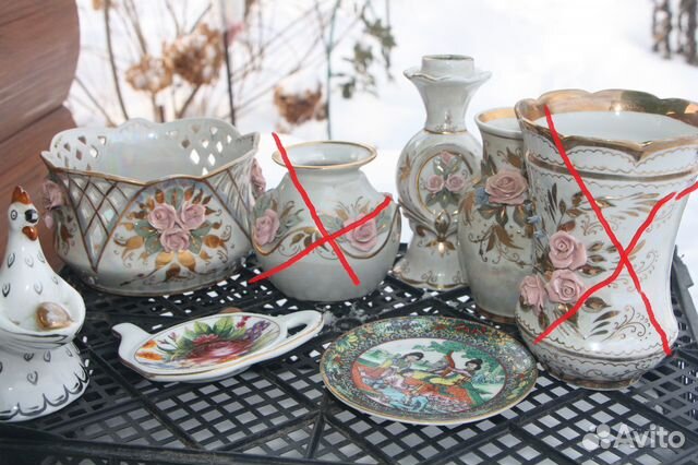 Фарфоровые изделия