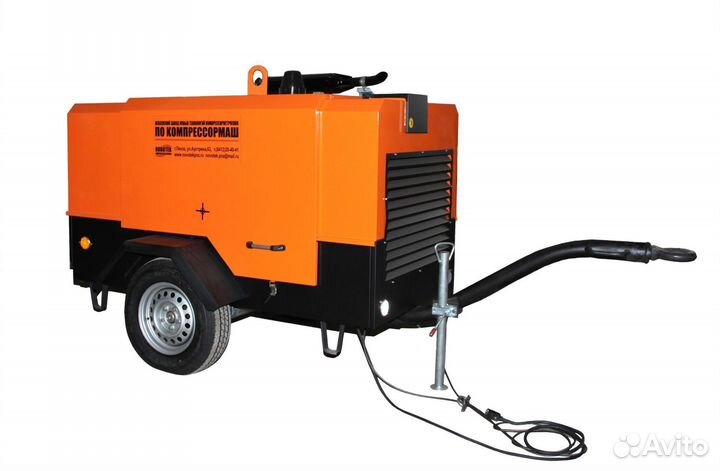 Дизельная компрессорная станция ммз-пв6/0,7р2а