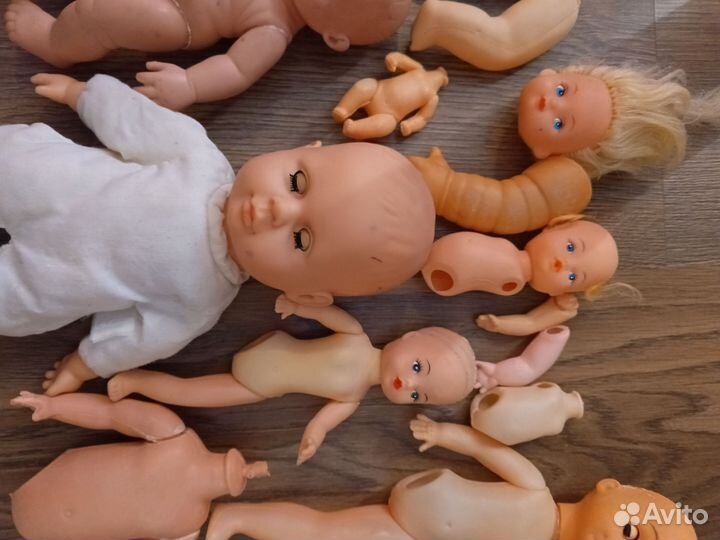 Куклы, пупсы лот