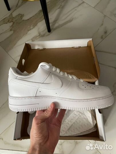 Кроссовки Nike Air Force 1 Low Triple White Белые